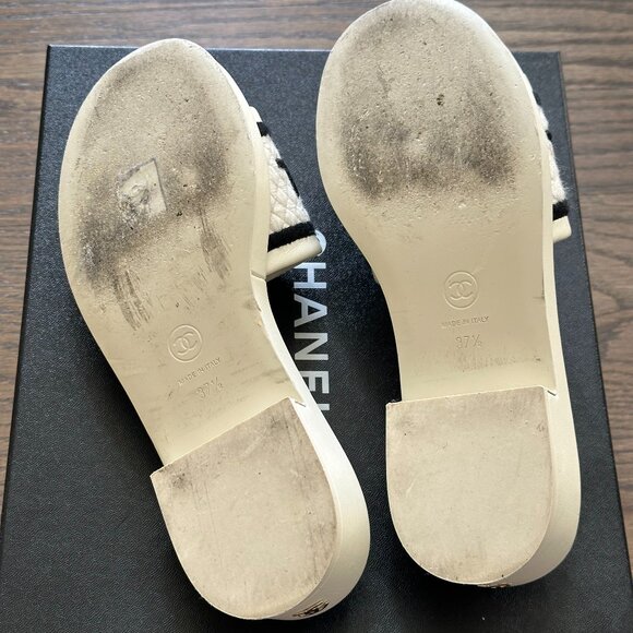 Chanel Ivory Mules - Picture 10 of 10